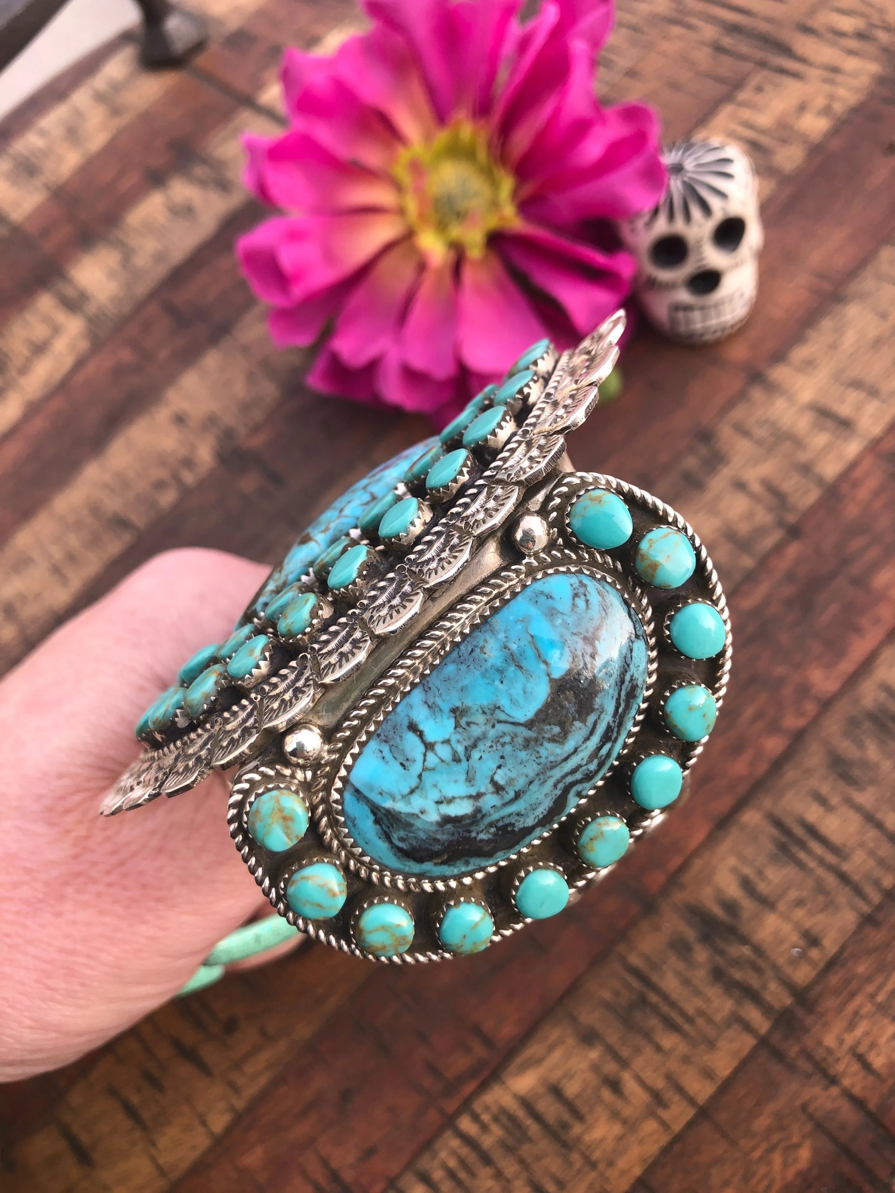 XL Concho Kingman Cuff