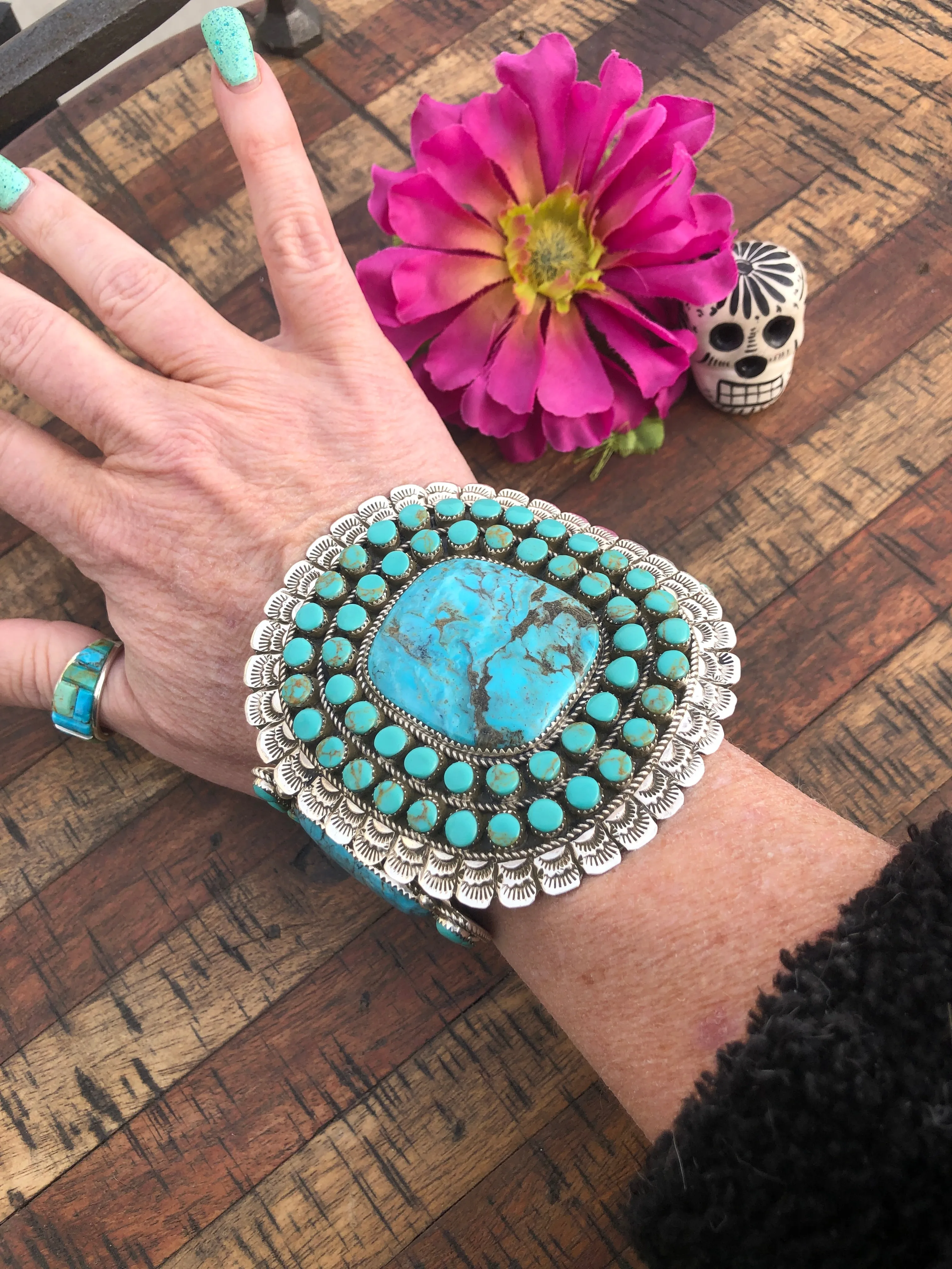 XL Concho Kingman Cuff