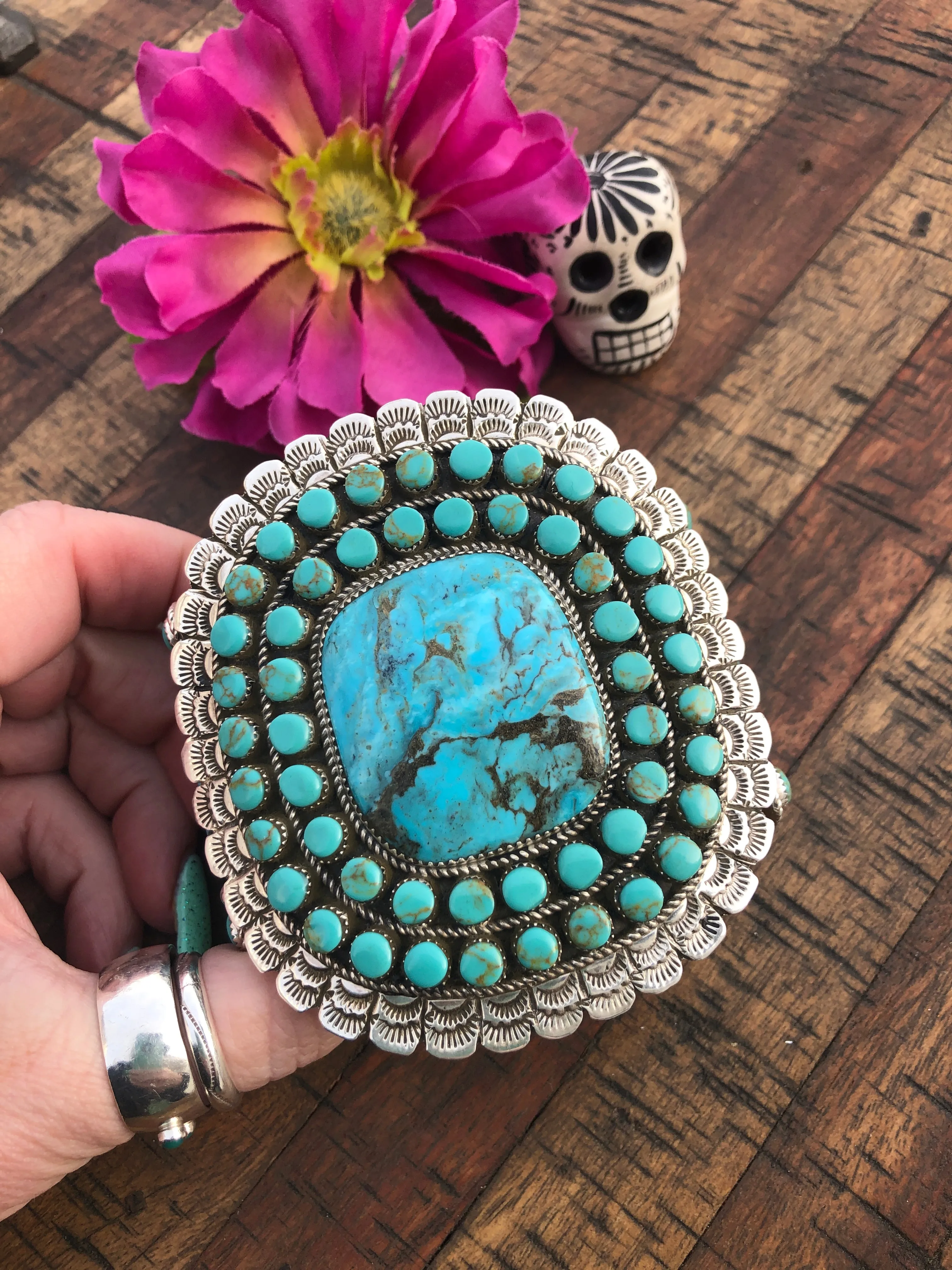 XL Concho Kingman Cuff