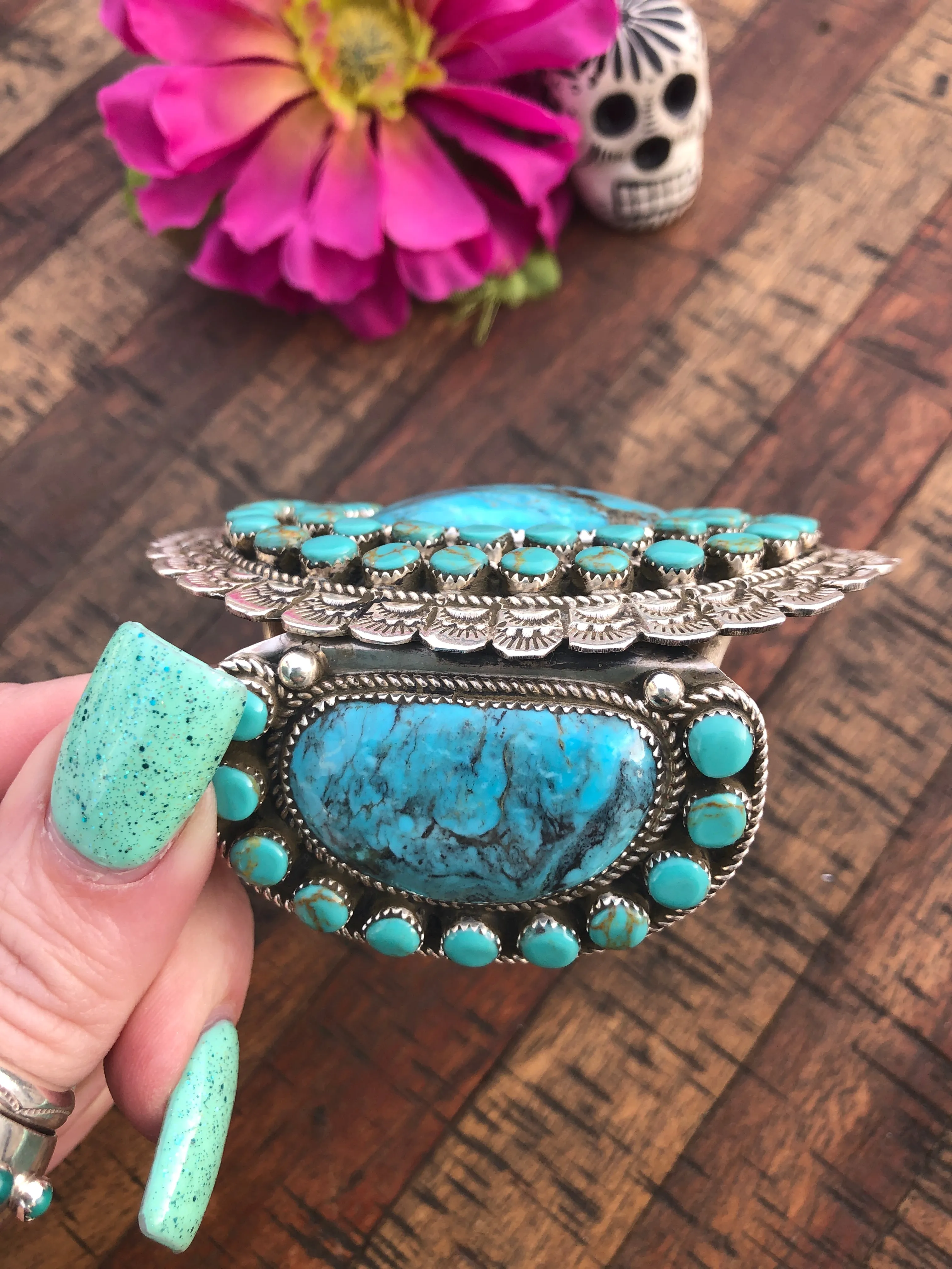 XL Concho Kingman Cuff