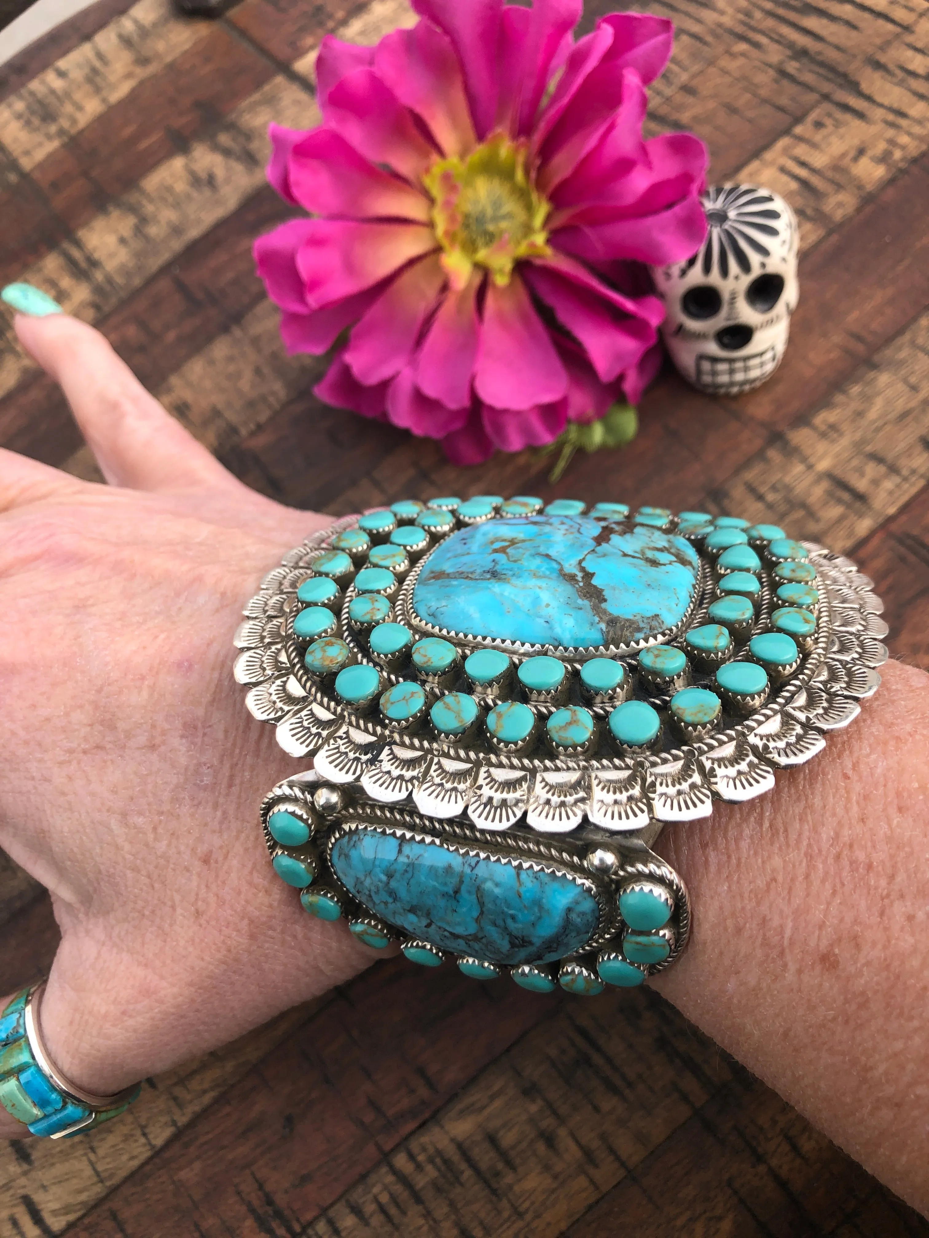 XL Concho Kingman Cuff